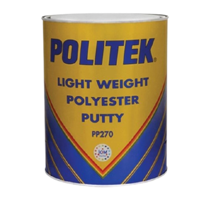 Politek POLITEK 轻质聚酯腻子 1.5l PP 270-1500 图片 – 车里雅宾斯克 | carpaint.kz