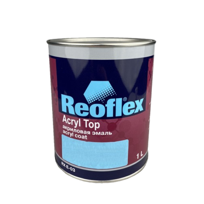 Reoflex 亚克力珐琅 2+1 TOY 040 超白 2、1l RX E-03-1000-040 图片 – 车里雅宾斯克 | carpaint.kz