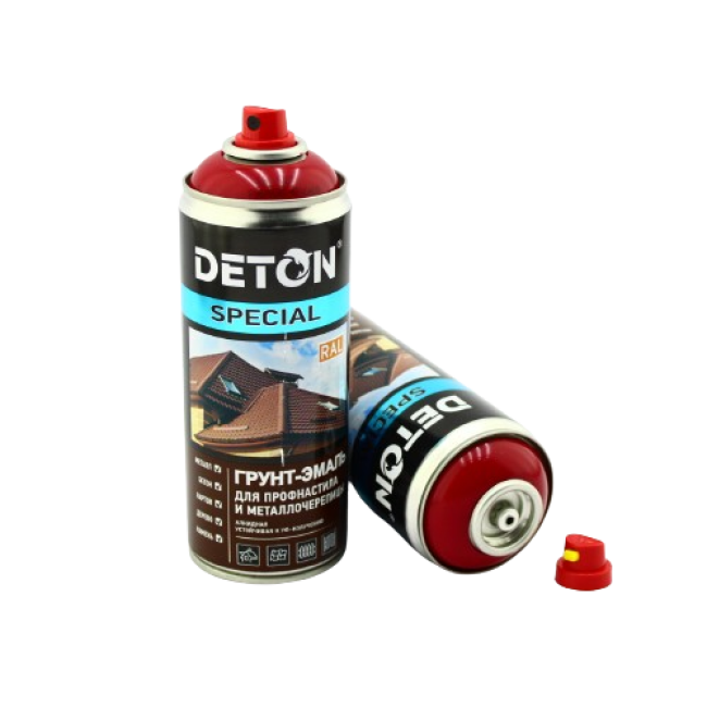 Deton Special RAL 3003 DETON SPECIAL - 金属瓷砖瓷漆底漆 - 宝石红 - 气雾剂，520 毫升 DTN-A07360 图片 – 车里雅宾斯克 | carpaint.kz