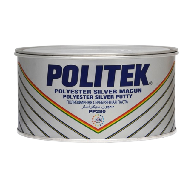 Politek POLITEK 聚酯银浆 2000 克。 PP 280-2000 图片 – 车里雅宾斯克 | carpaint.kz
