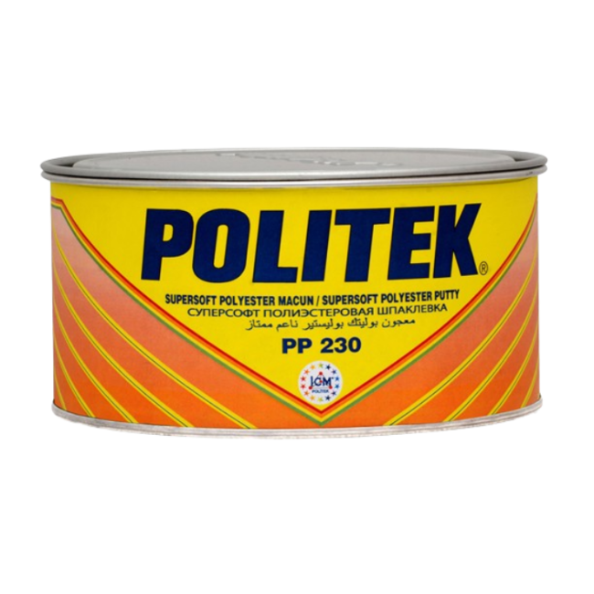 Politek POLITEK 聚酯腻子超软 1800 克。 PP 230-1800-Super W 图片 – 车里雅宾斯克 | carpaint.kz
