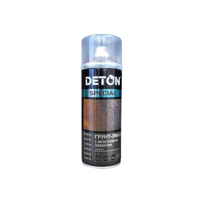 DETON SPECIAL - Балға эмальді праймер - Сұр түсті - Аэрозоль, 520 мл DTN-A70704 – Челябіде сатып алу | Deton Special | carpaint.kz