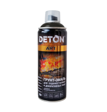 用于艺术和装饰作品的底漆珐琅 DETON ART，大都会灰色，气雾剂 520 毫升