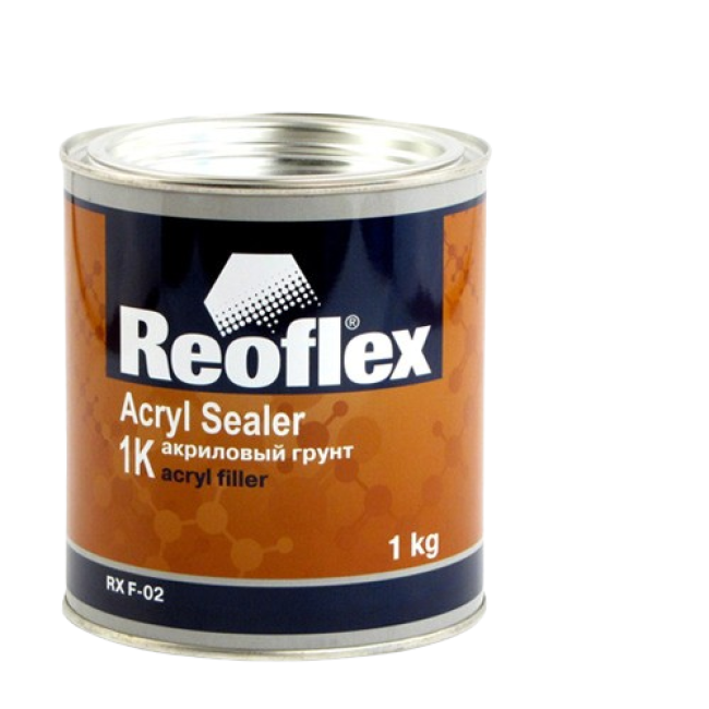 Reoflex Reoflex 1K 丙烯酸底漆，灰色，1 公斤 RX F-02-1000-G 图片 – 车里雅宾斯克 | carpaint.kz
