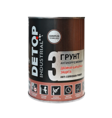 DETOP №3 - Primer double barrier protection - Red-brown, 0.75l