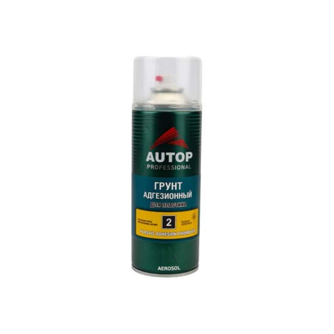 Autop AUTOP №2 - Adhesive primer for plastic - Transparent - Aerosol, 520 ml ATP-A07271 – buy in Chelyabinsk | carpaint.kz