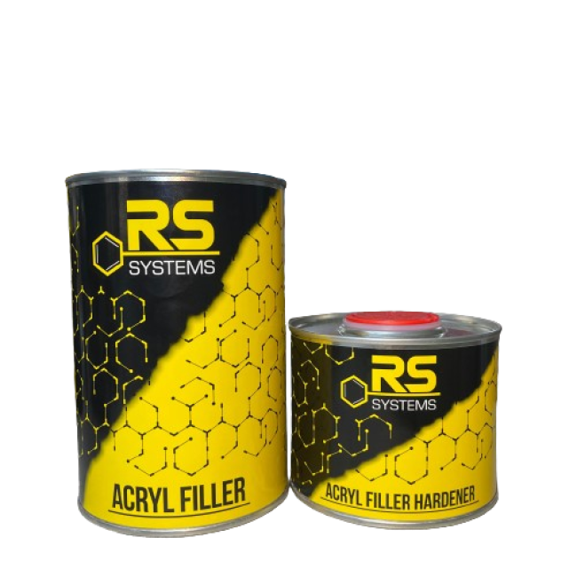RS SYSTEMS RS SYSTEMS 丙烯酸填充底漆 5+1 HS，灰色，0.75+0.15l RS S5+1 - 750+150 图片 – 车里雅宾斯克 | carpaint.kz