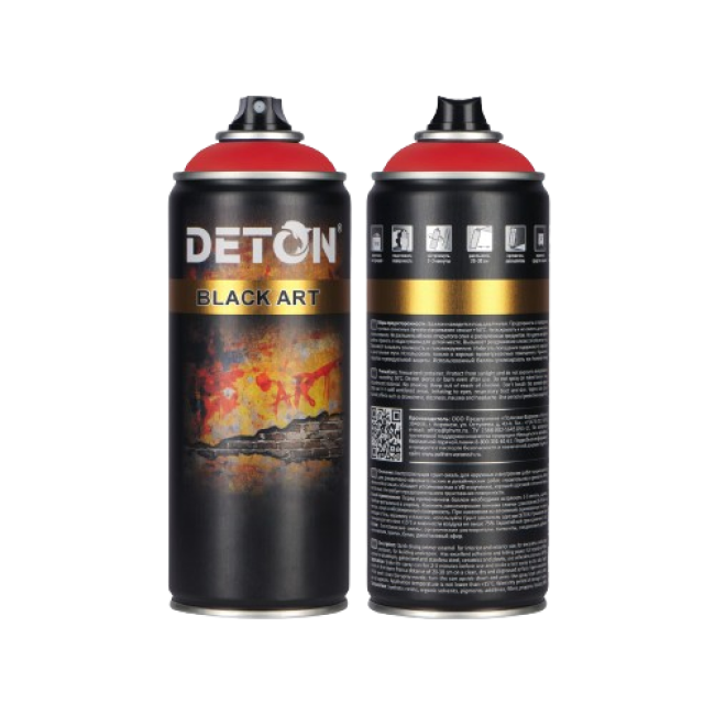 Deton DETON ART - 珐琅底漆 - 红色代码 - 气雾剂，520 毫升 DTN-A07686 图片 – 车里雅宾斯克 | carpaint.kz